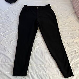 Men's Black Tailored Stretch Dress Pants